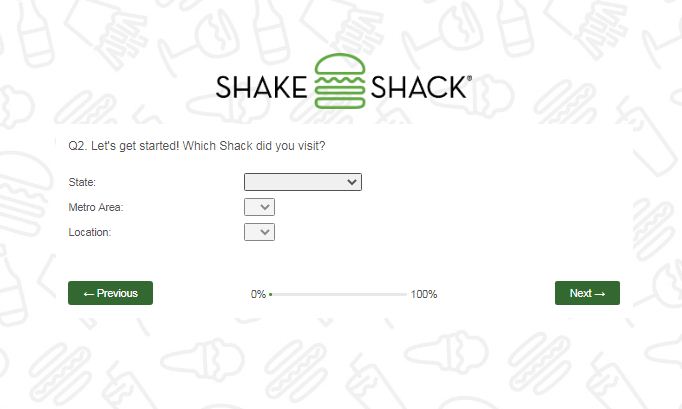 Shake Shack Customer Feedback Survey