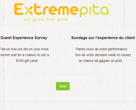 Extreme Pita Guest Survey