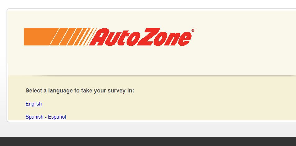 Autozone Guest Survey