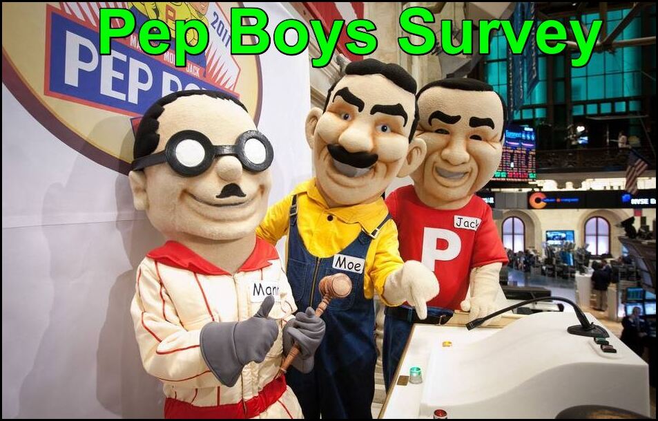 Pep Boys Survey